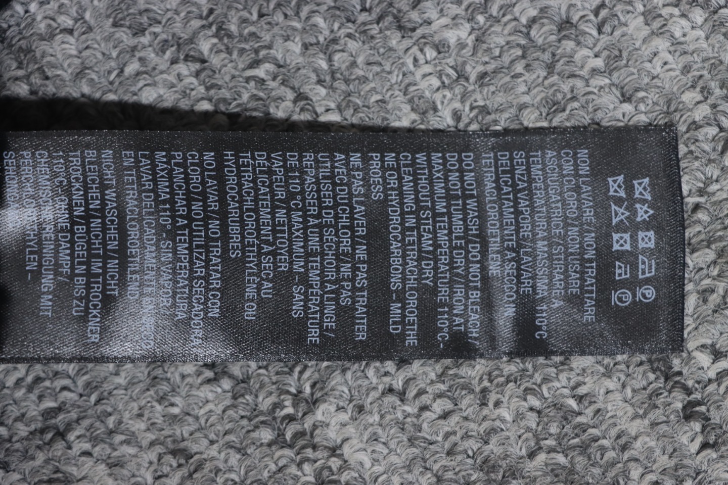 Balenciaga 24FW Slogan-Embroidered Flight Jacket