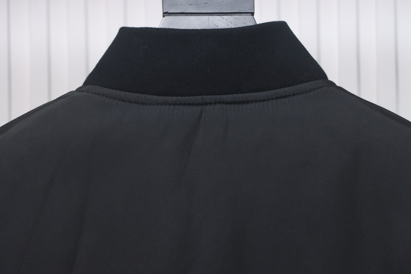 Balenciaga 24FW Slogan-Embroidered Flight Jacket