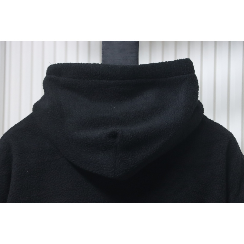 Balenciaga 24FW Teddy Fleece Ski Hoodie