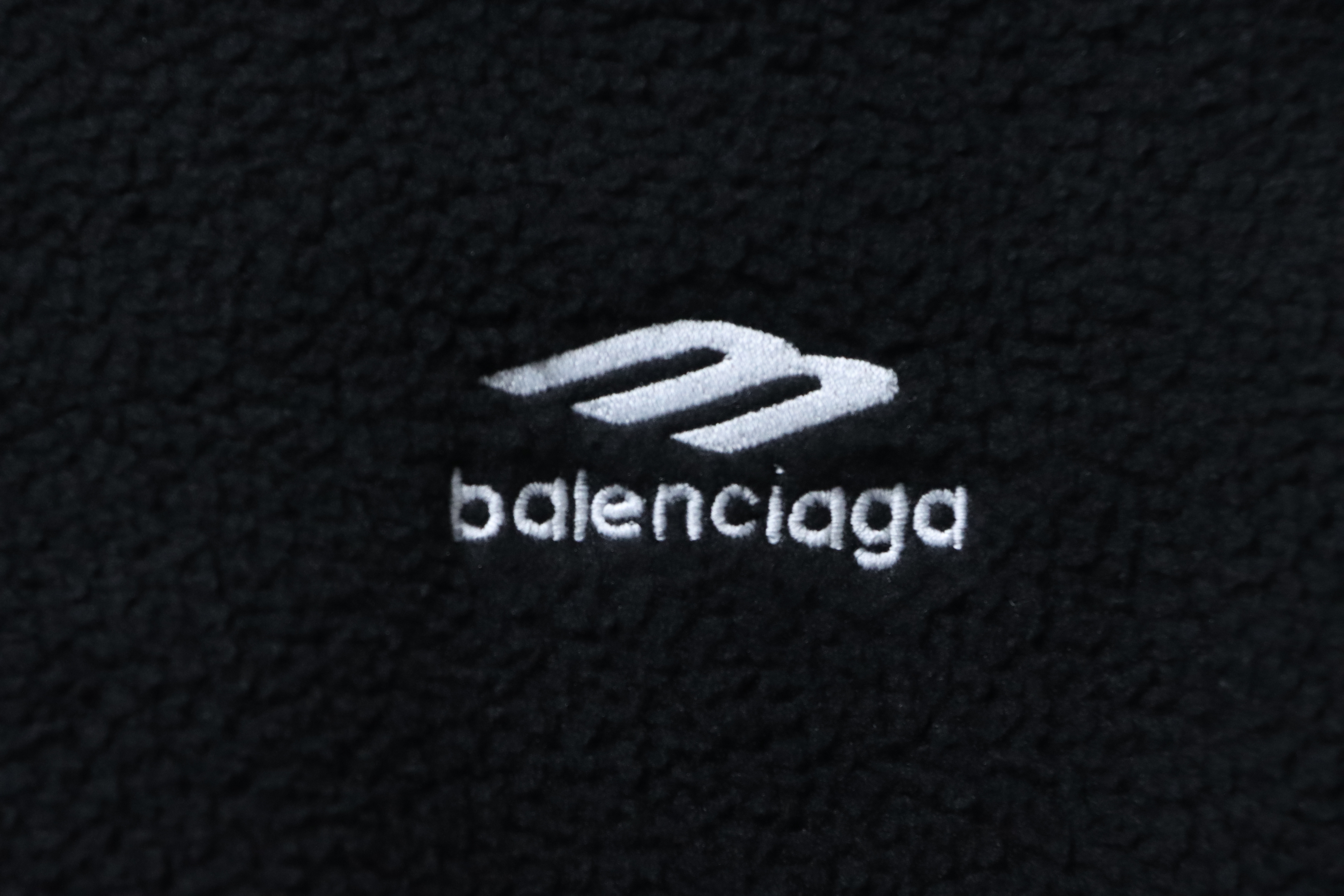 Balenciaga 24FW Teddy Fleece Ski Hoodie