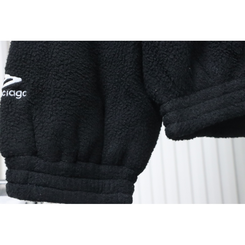 Balenciaga 24FW Teddy Fleece Ski Hoodie