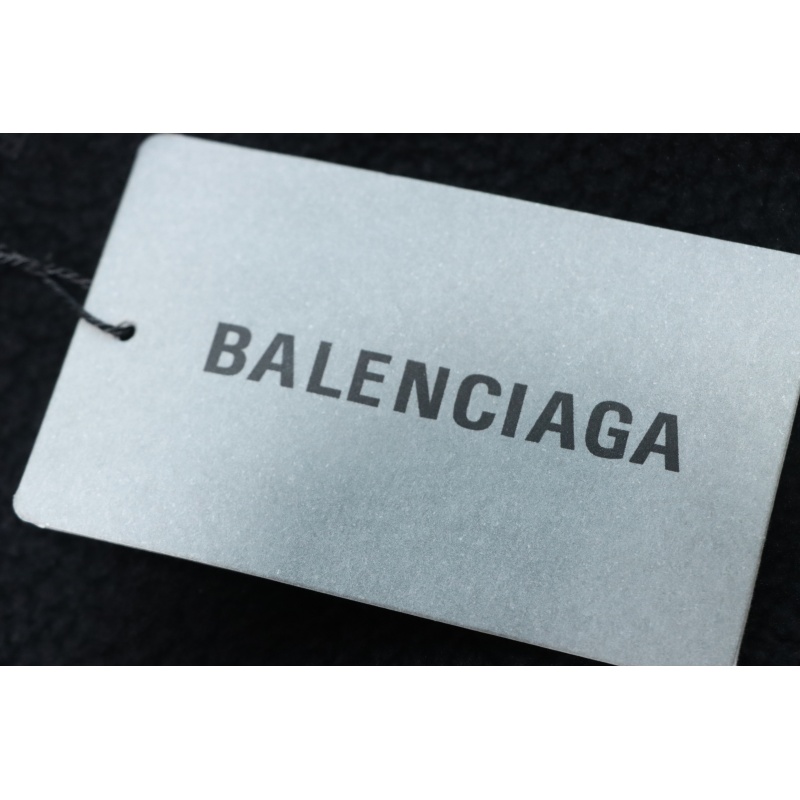 Balenciaga 24FW Teddy Fleece Ski Hoodie