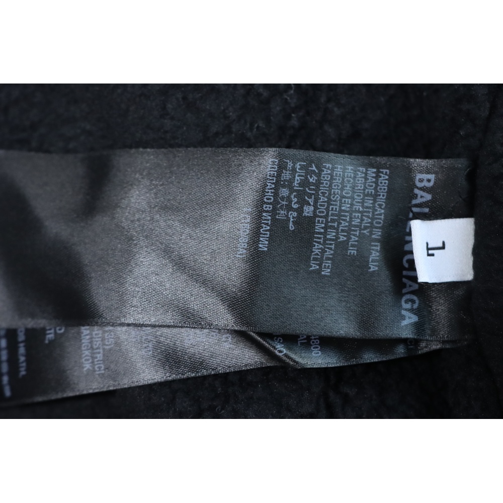 Balenciaga 24FW Teddy Fleece Ski Hoodie
