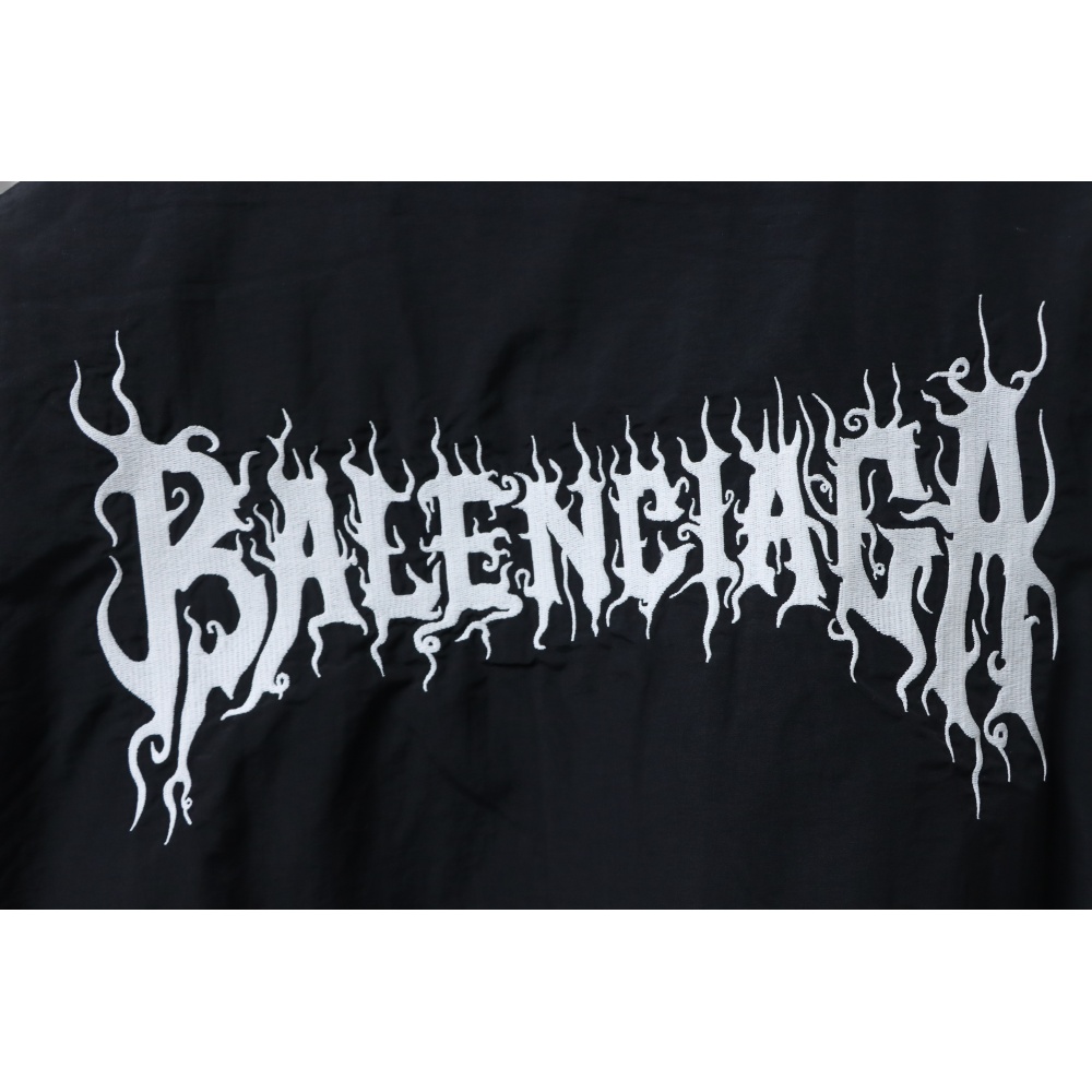 Balenciaga 24FW Year of the Dragon Sanskrit Embroidered Jacket