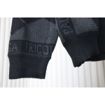 BALENCIAGA 25ss Geometric Crew Neck Knit Sweater