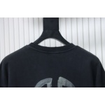 Balenciaga Hand-Painted Luminous Print Crew Neck Sweatshirt