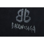 Balenciaga Hand-Painted Luminous Print Crew Neck Sweatshirt