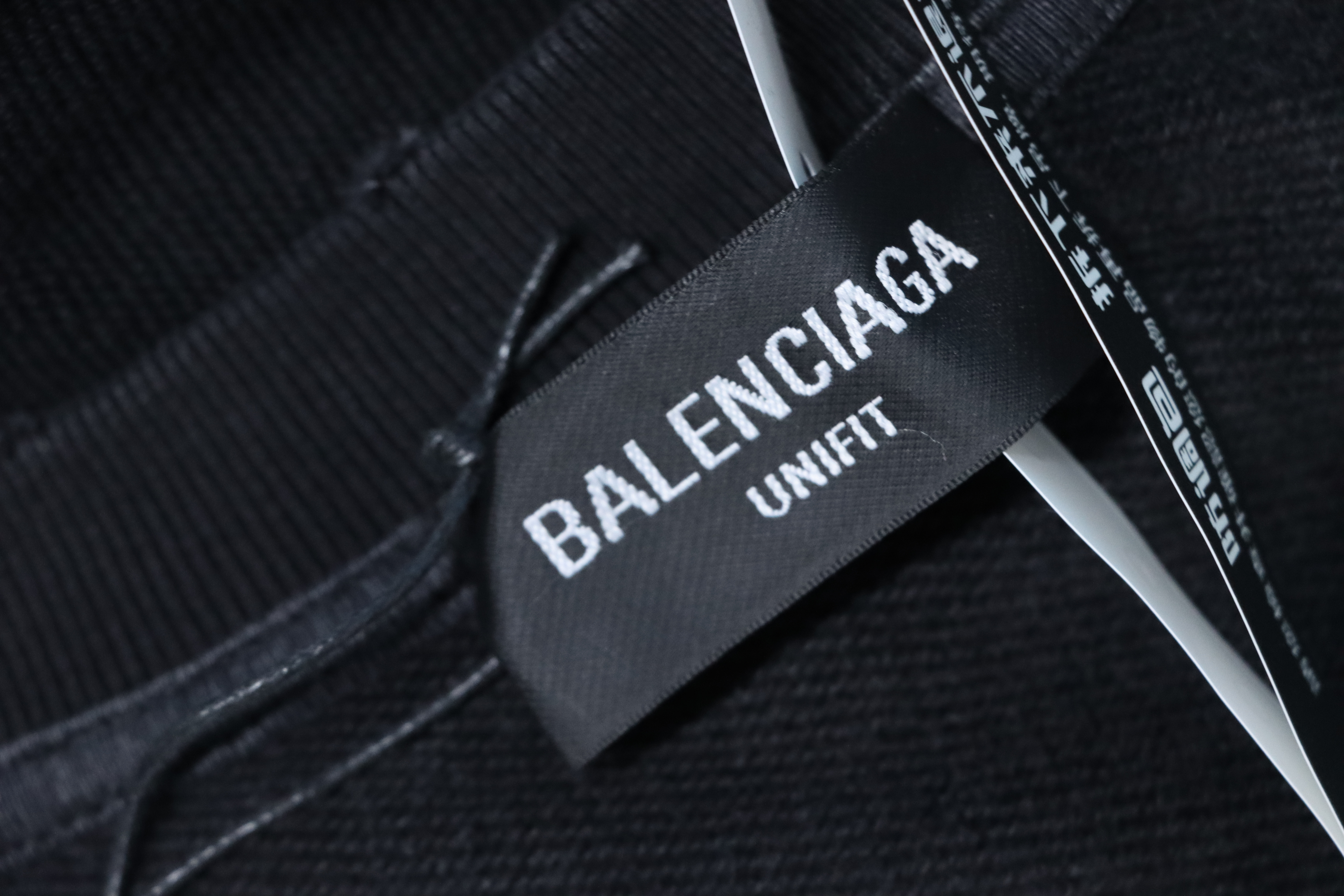 Balenciaga Hand-Painted Luminous Print Crew Neck Sweatshirt