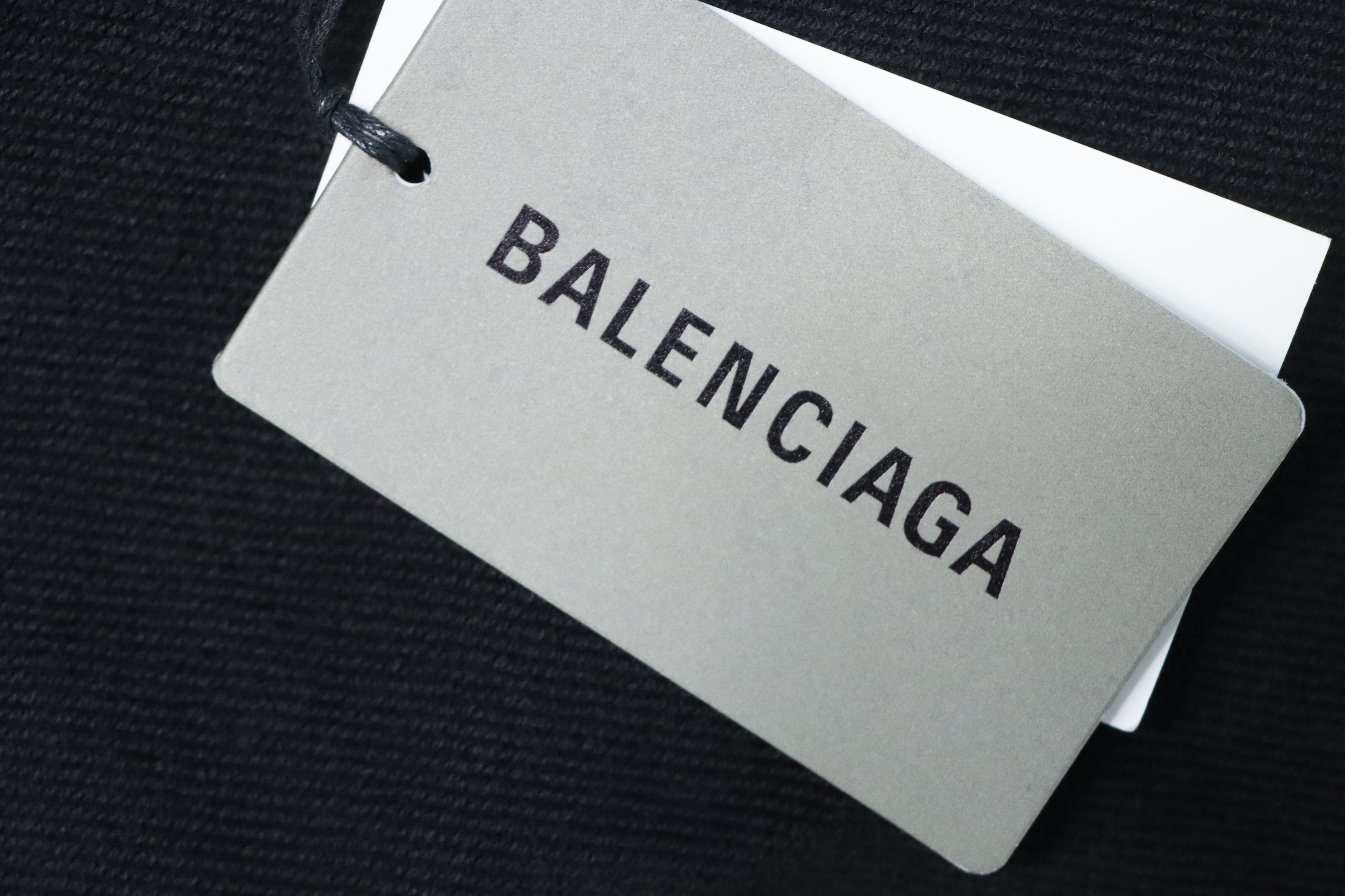 Balenciaga Hand-Painted Luminous Print Crew Neck Sweatshirt