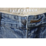 Balenciaga Side Lettering Embroidery Jeans