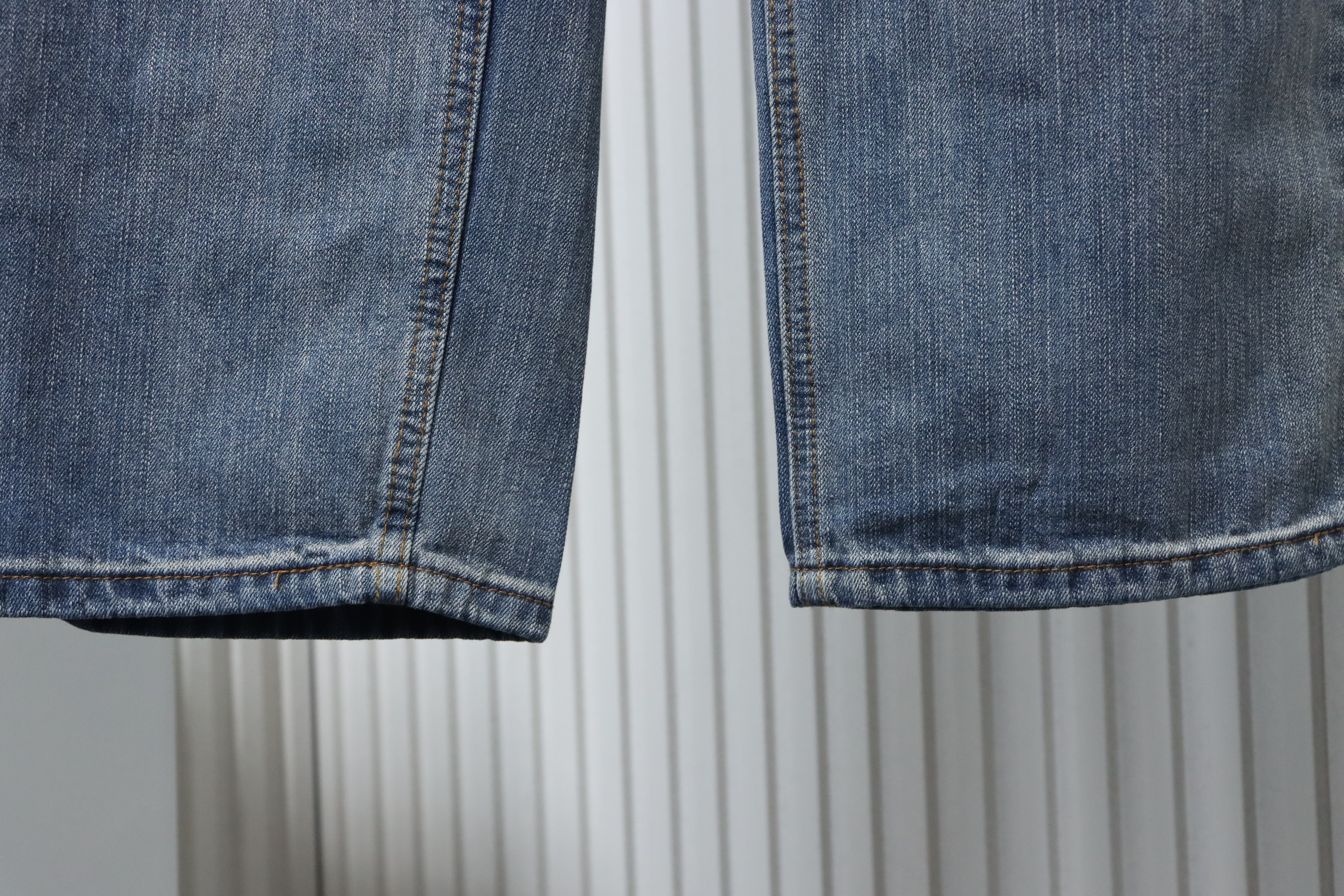 Balenciaga Side Lettering Embroidery Jeans