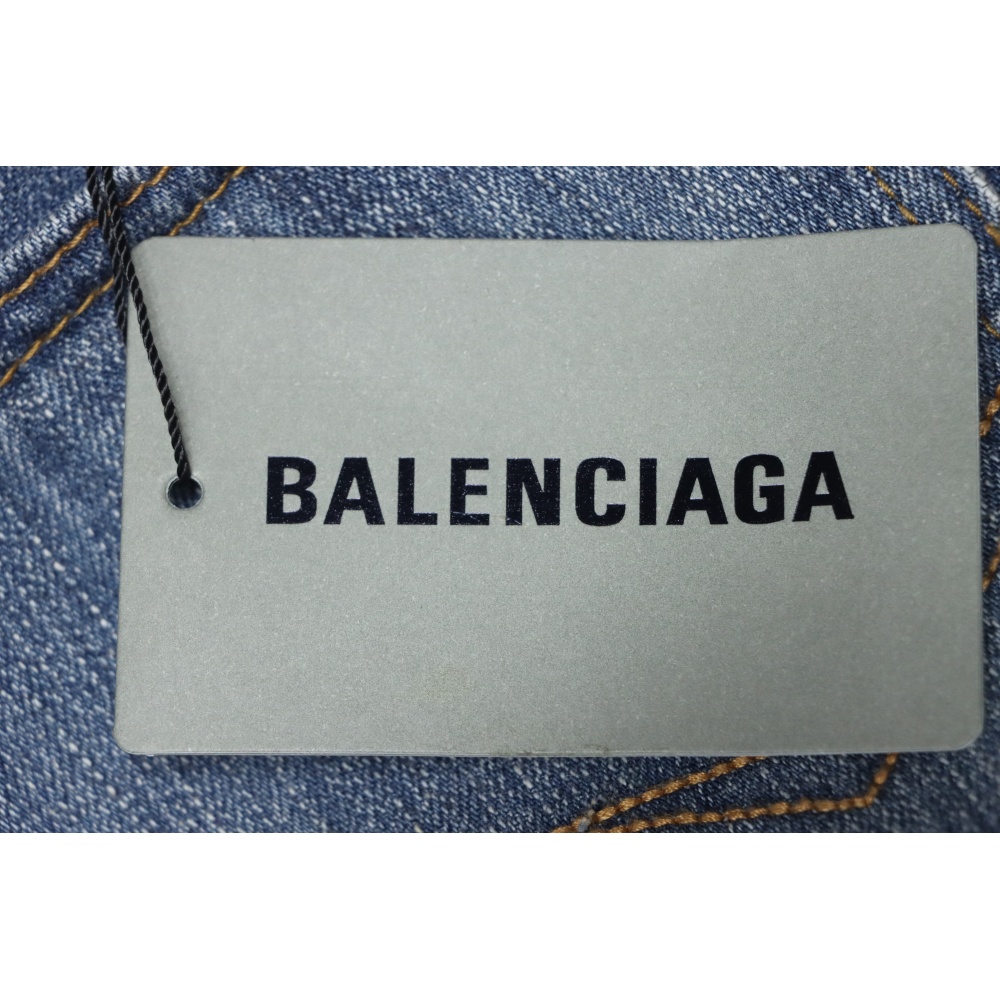 Balenciaga Side Lettering Embroidery Jeans