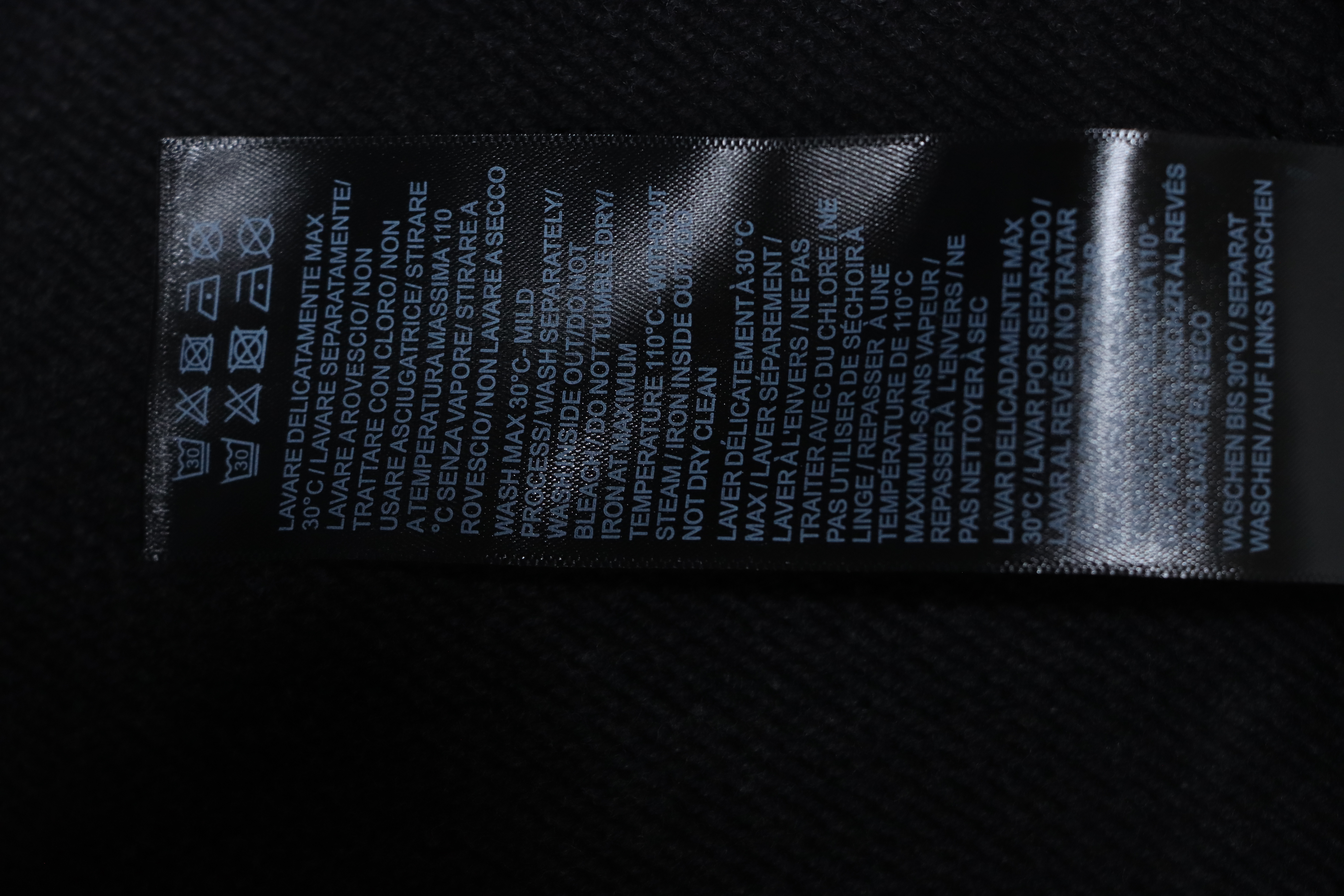 Balenciaga Washed Hand-Painted Lettering Crew Neck Sweatshirt