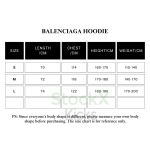 Balenciaga Washed Hand-Painted Lettering Crew Neck Sweatshirt