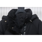 Canada Goose Solid Color Zip-Up Down Jacket with Sleeve Badge