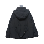 Canada Goose Solid Color Zip-Up Down Jacket with Sleeve Badge