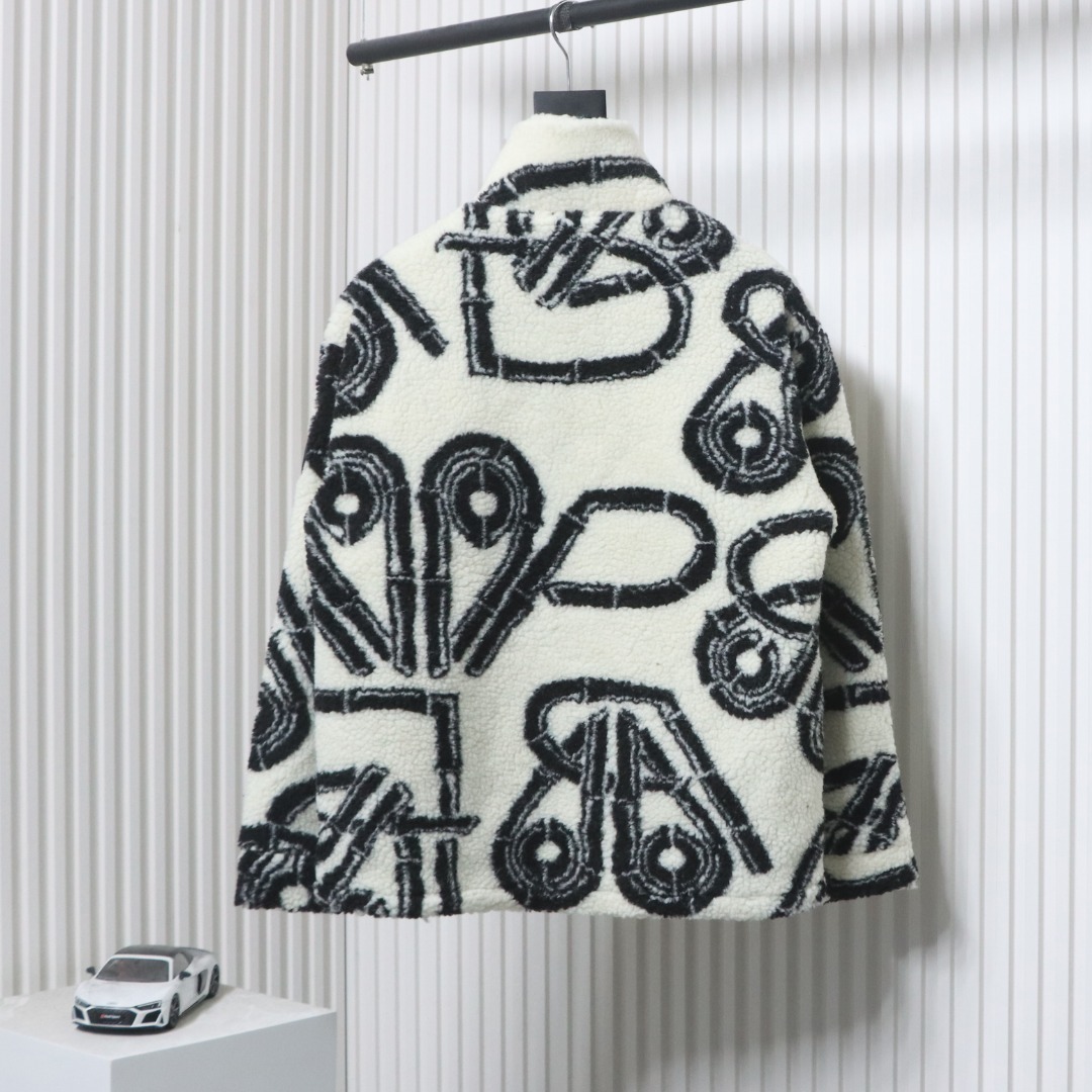 Moose Knuckles 24FW Lambswool Zipper Jacket