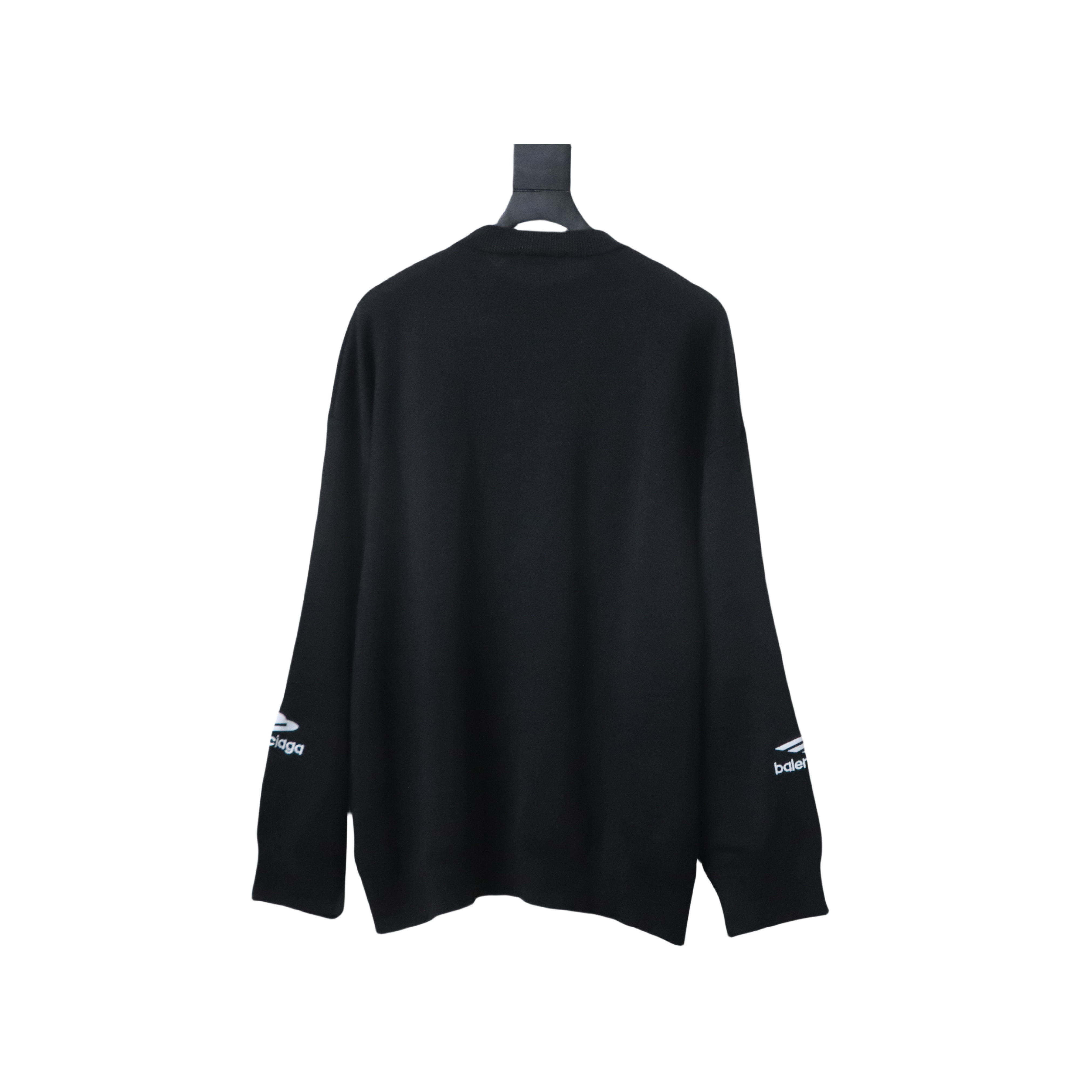 BALENCIAGA 24Fw 3B Embroidered Ski Crew Neck Sweater