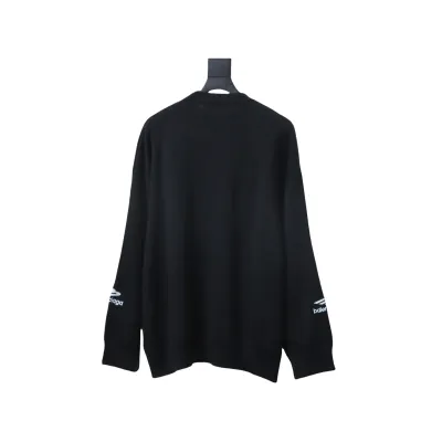 BALENCIAGA 24Fw 3B Embroidered Ski Crew Neck Sweater 02