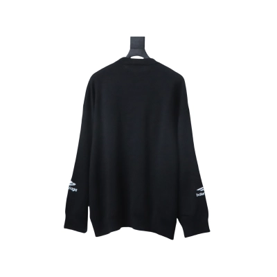 BALENCIAGA 24Fw 3B Embroidered Ski Crew Neck Sweater 02