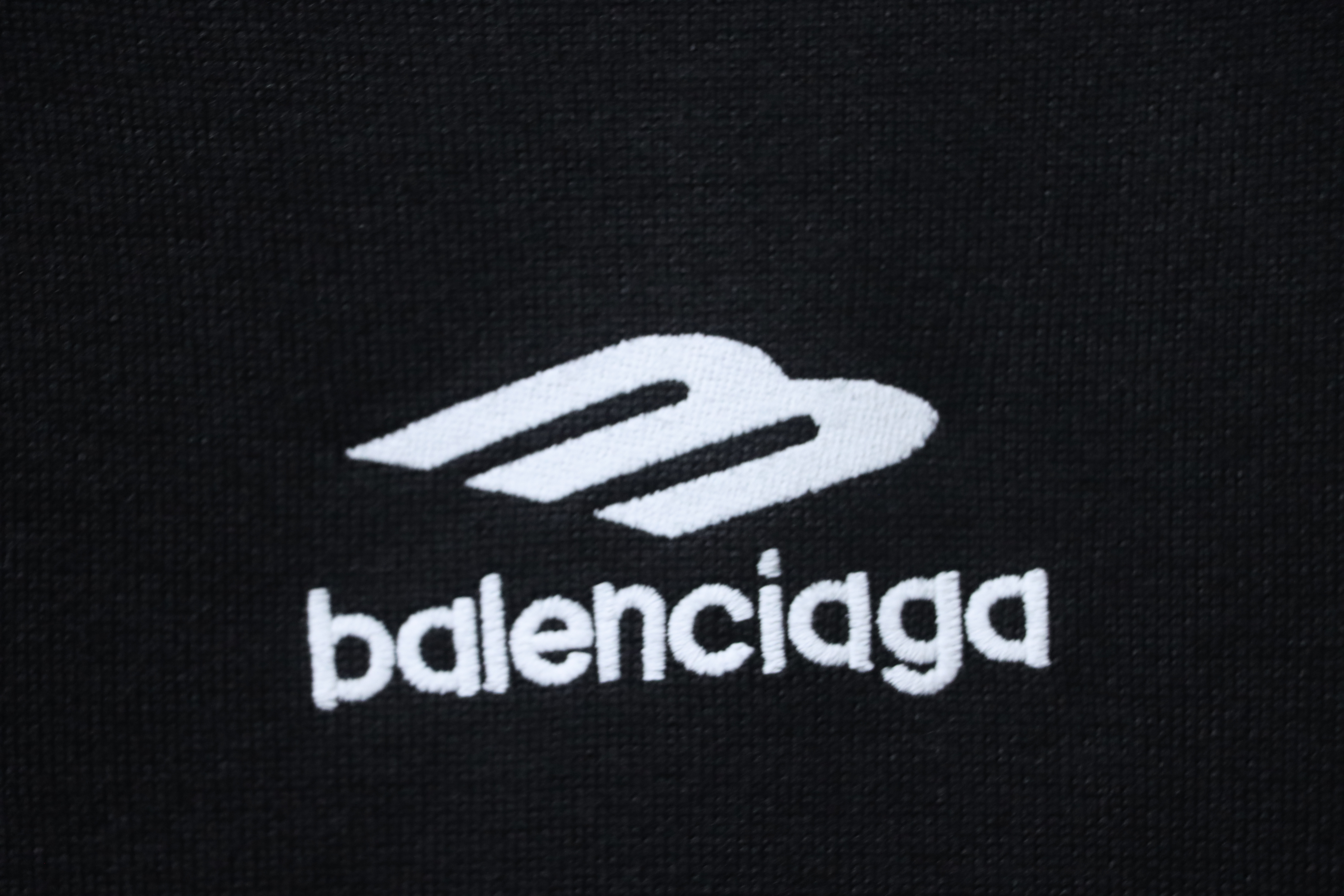 BALENCIAGA 24Fw 3B Embroidered Ski Crew Neck Sweater