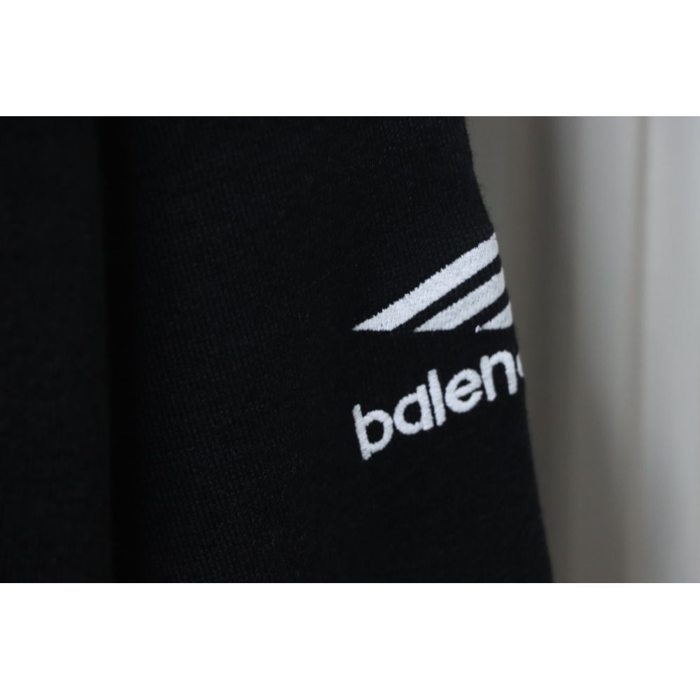 BALENCIAGA 24Fw 3B Embroidered Ski Crew Neck Sweater