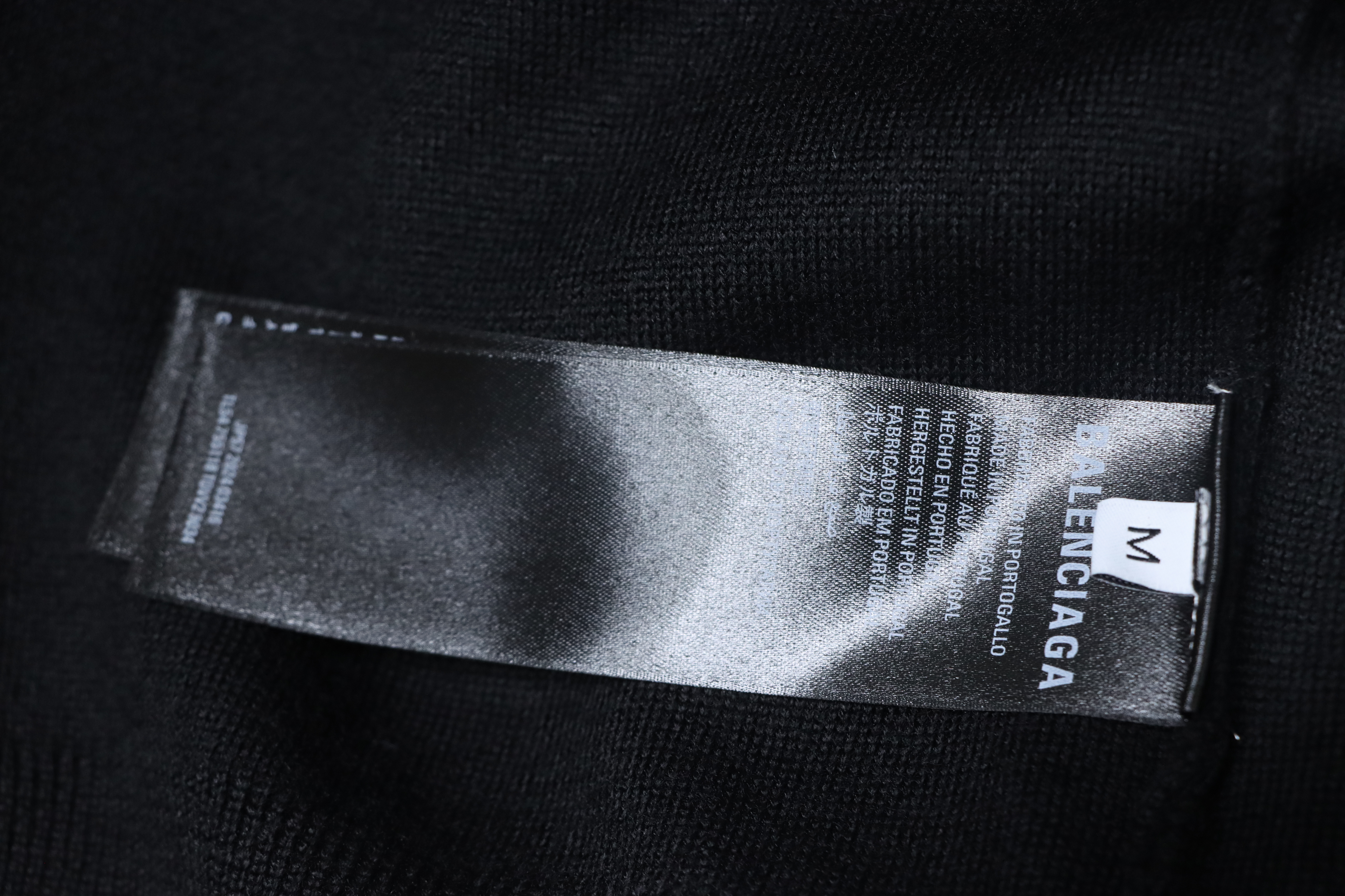 BALENCIAGA 24Fw 3B Embroidered Ski Crew Neck Sweater