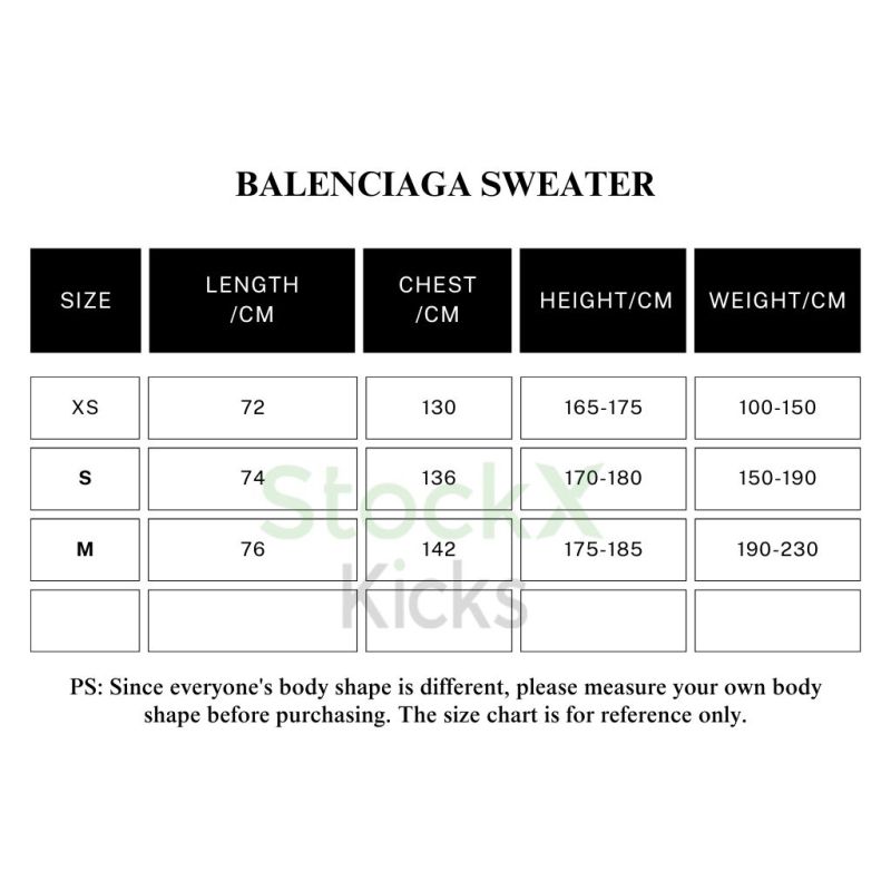 BALENCIAGA 24Fw 3B Embroidered Ski Crew Neck Sweater