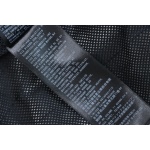 Balenciaga Embroidered Stand Collar Half-Zip Plaid Jacket