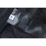 Balenciaga Embroidered Stand Collar Half-Zip Plaid Jacket