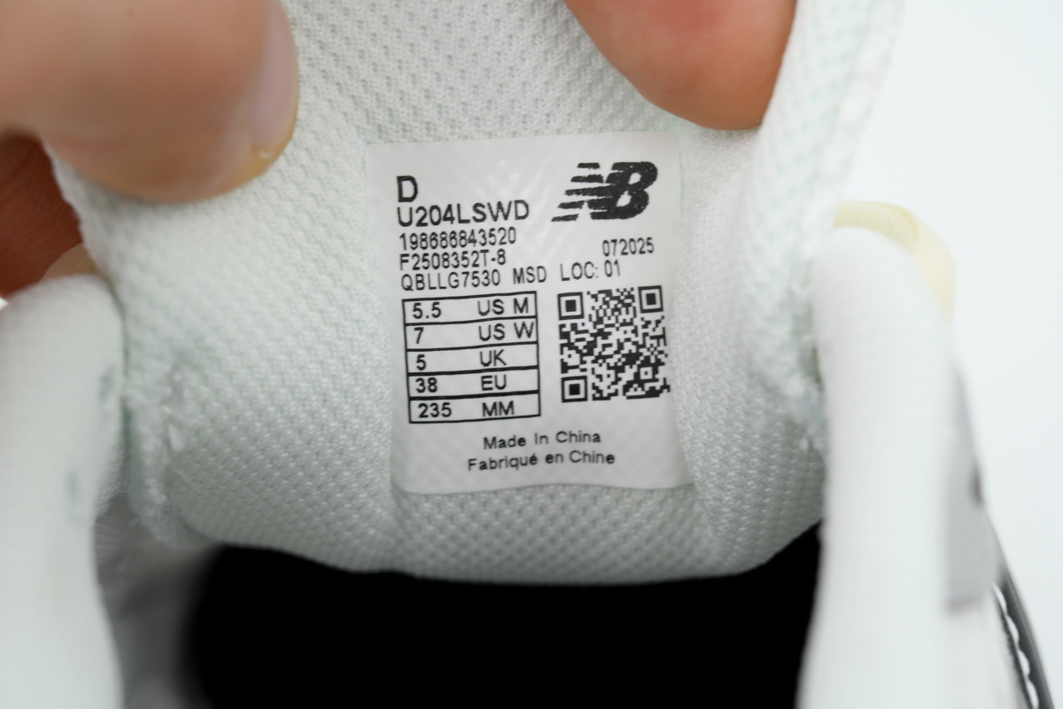 New Balance 204L 'Silver Metallic Navy' U204LSWD 204L