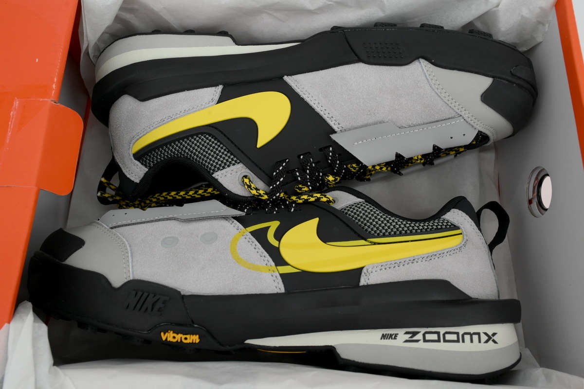 PK God Batch Nike Zegamadome SP sacai Matte Silver Yellow HQ8618-002