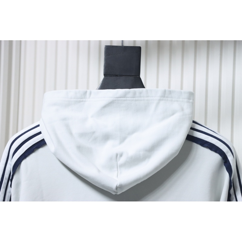 Balenciaga 25FW Paneled Web Hoodie