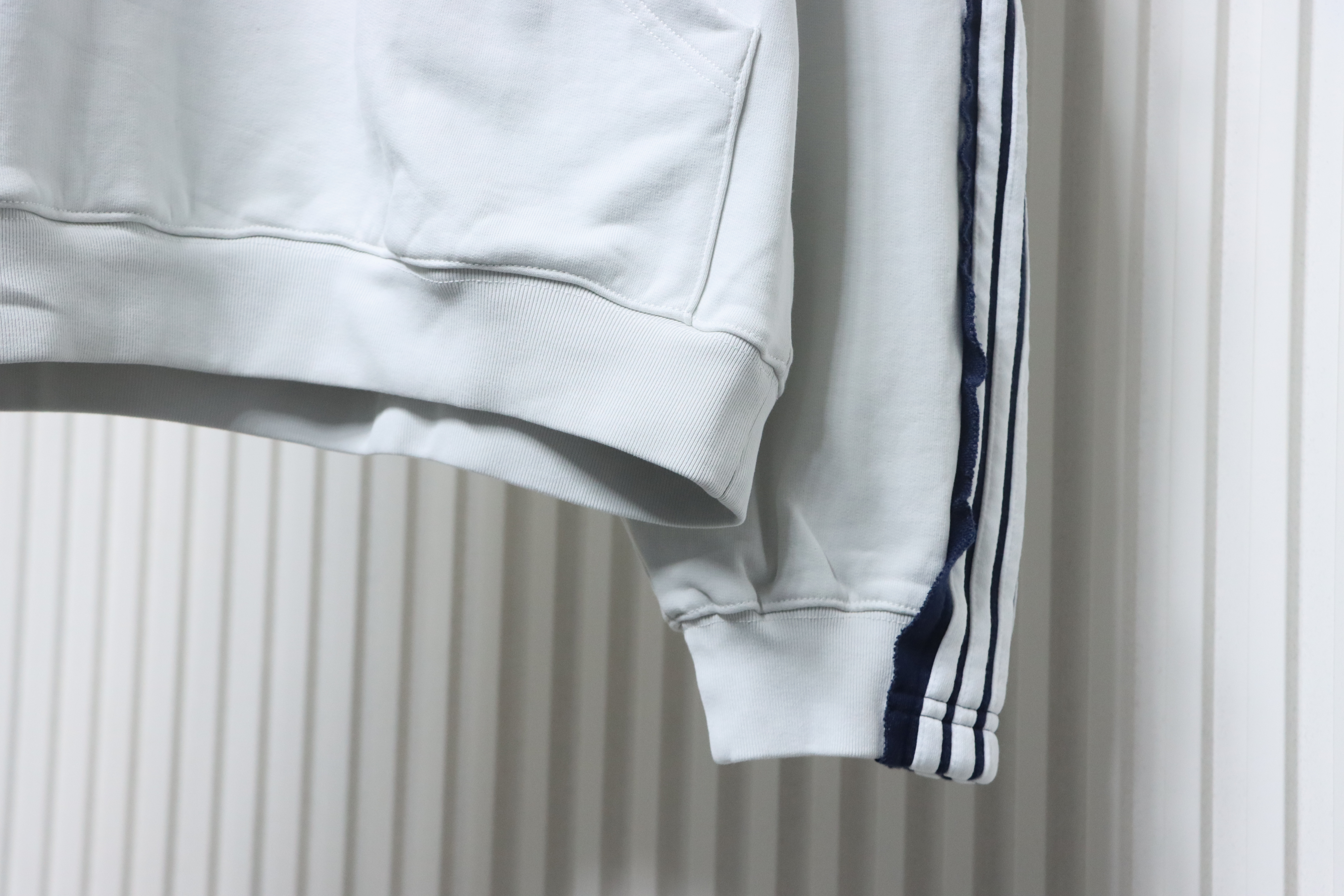 Balenciaga 25FW Paneled Web Hoodie