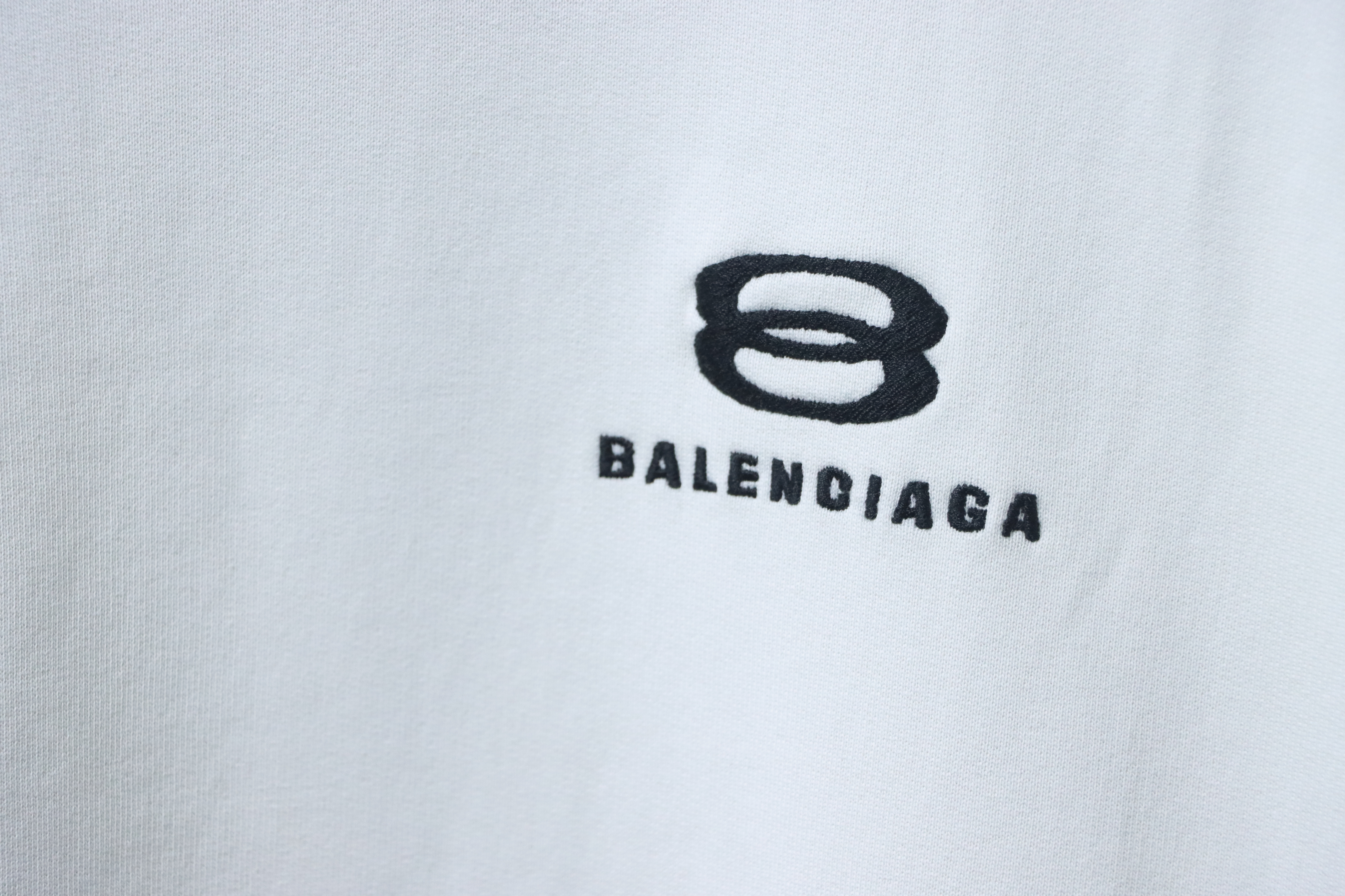 Balenciaga 25FW Paneled Web Hoodie