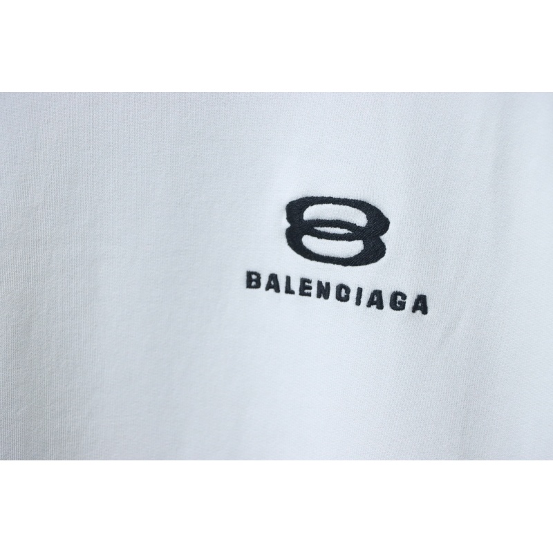 Balenciaga 25FW Paneled Web Hoodie