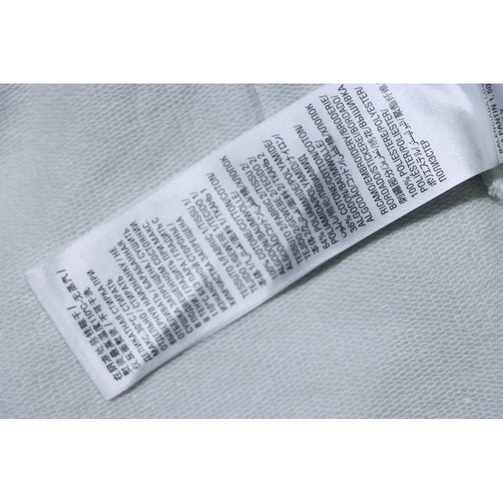 Balenciaga 25FW Paneled Web Hoodie