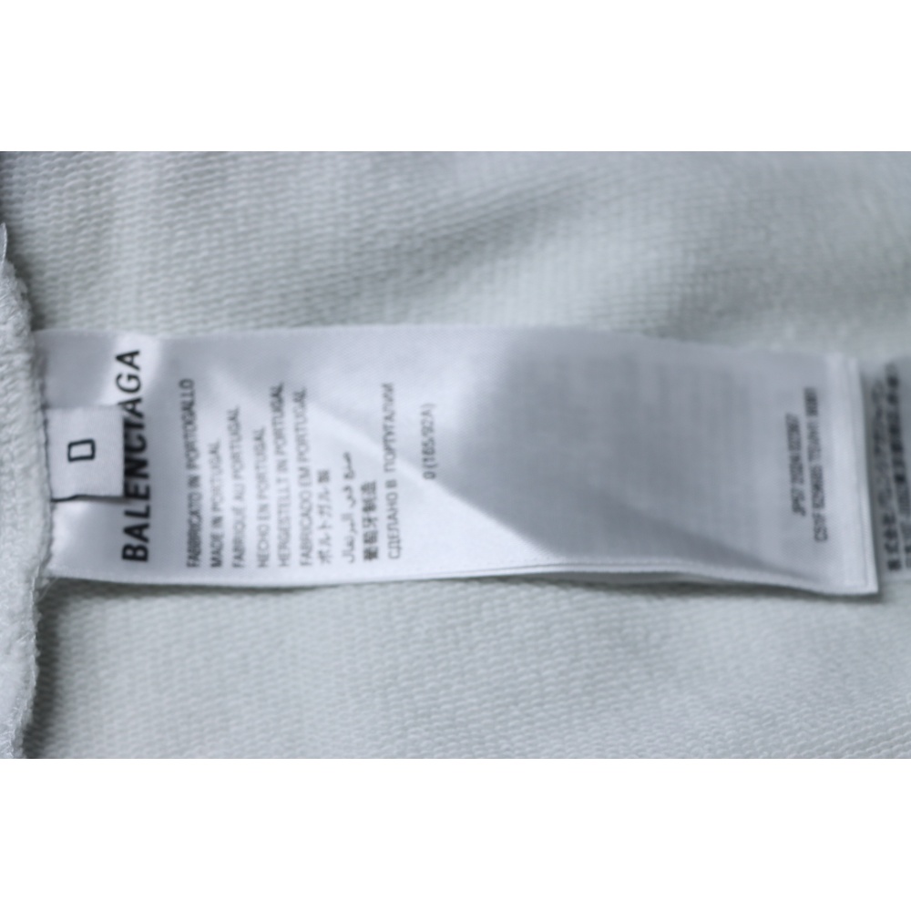 Balenciaga 25FW Paneled Web Hoodie