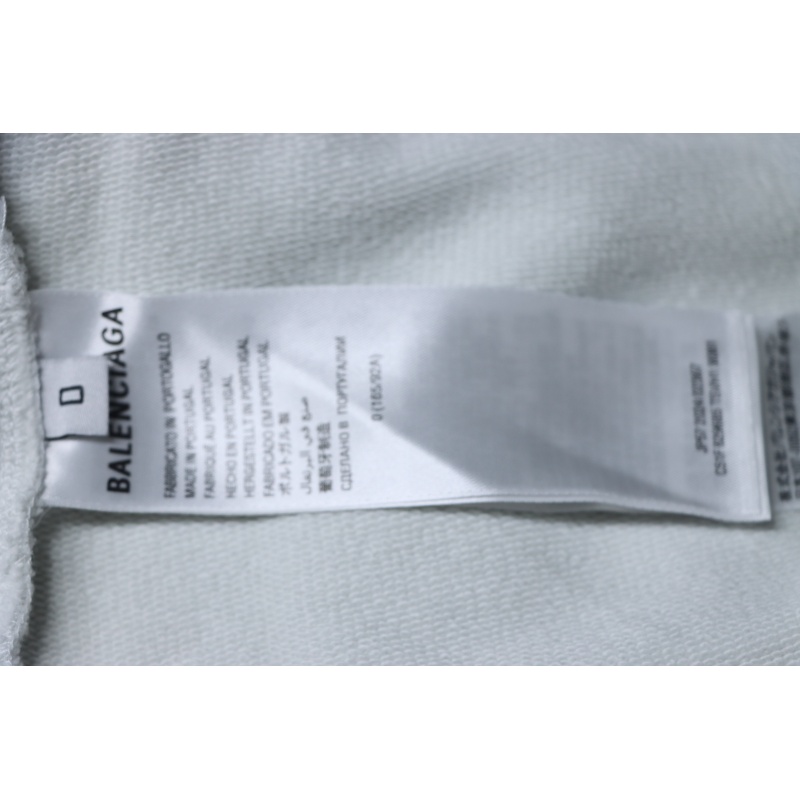 Balenciaga 25FW Paneled Web Hoodie
