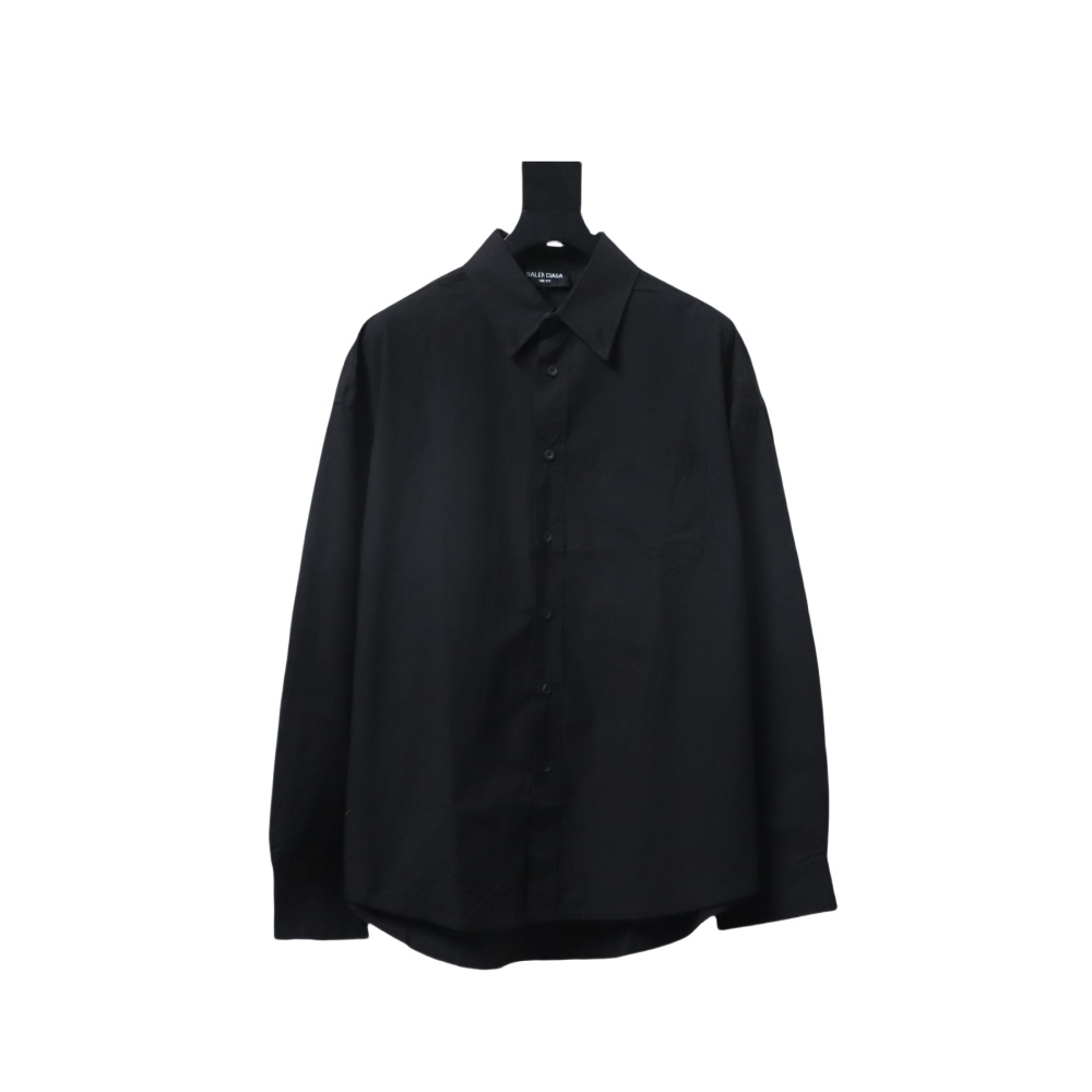 Balenciaga Fuzzy Cola Long-Sleeved Shirt