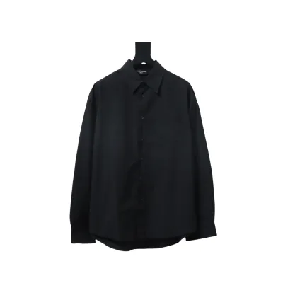 Balenciaga Fuzzy Cola Long-Sleeved Shirt 01