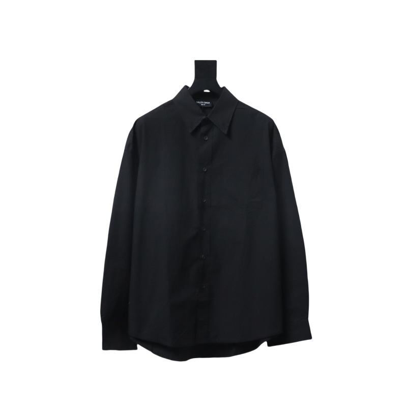 Balenciaga Fuzzy Cola Long-Sleeved Shirt