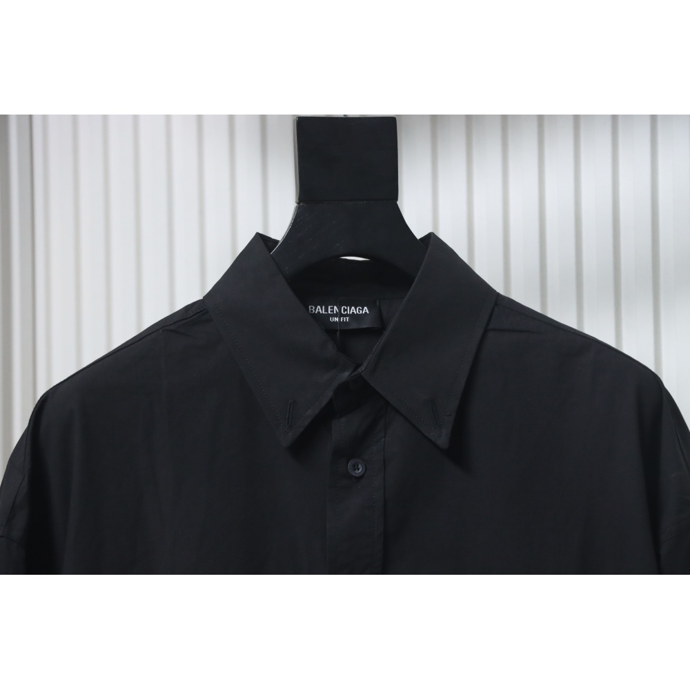 Balenciaga Fuzzy Cola Long-Sleeved Shirt