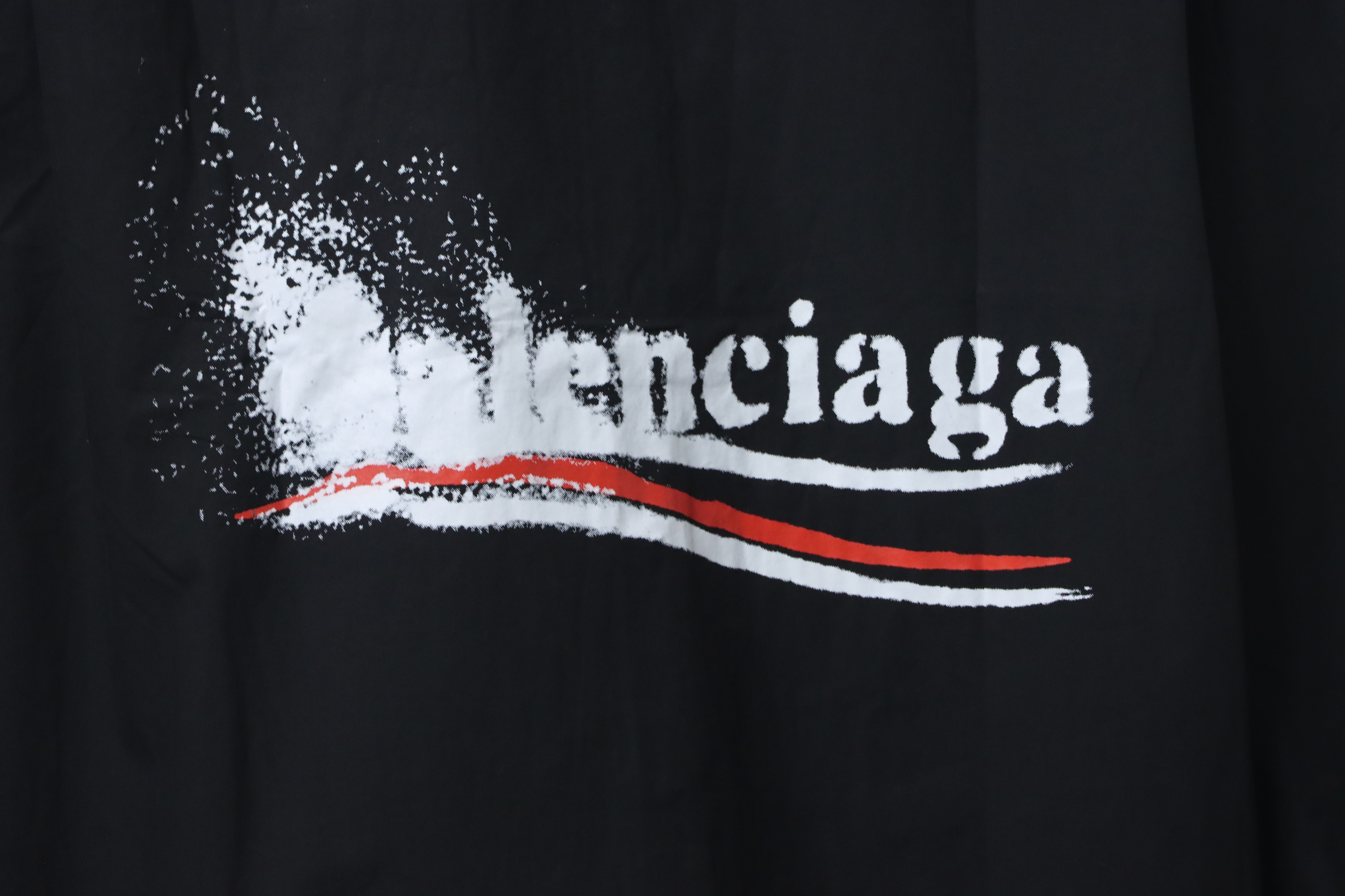 Balenciaga Fuzzy Cola Long-Sleeved Shirt
