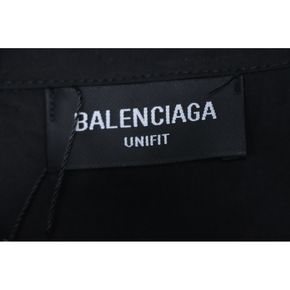 Balenciaga Fuzzy Cola Long-Sleeved Shirt