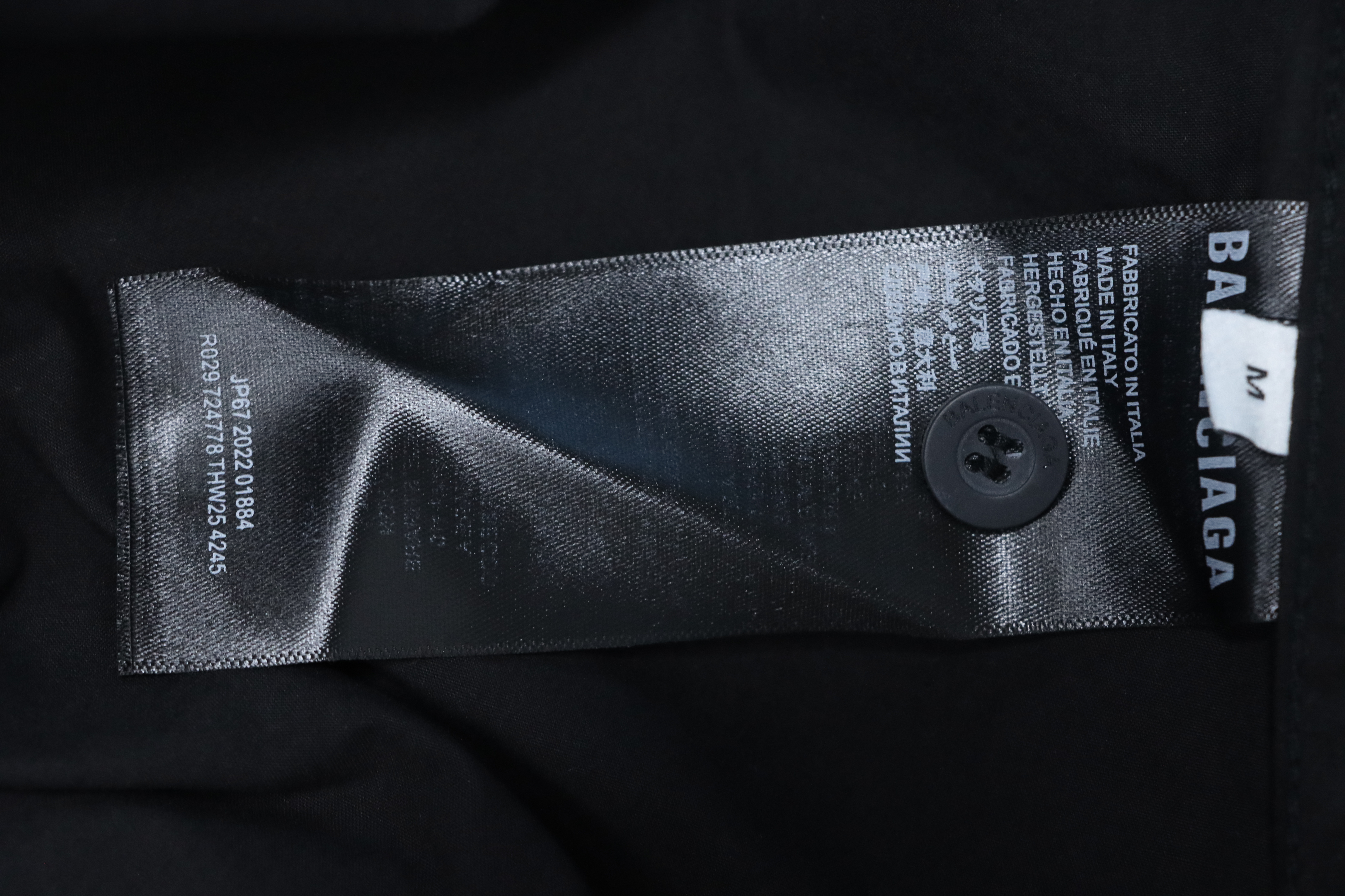 Balenciaga Fuzzy Cola Long-Sleeved Shirt