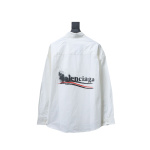 Balenciaga Fuzzy Cola Long-Sleeved Shirt