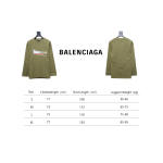 Balenciaga Fuzzy Cola Print Washed Ripped Long-Sleeved