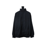 Balenciaga Yellow Tape Stand-Up Collar Jacket