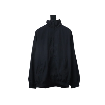 Balenciaga Yellow Tape Stand-Up Collar Jacket 01